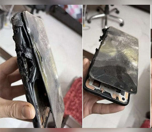 Китайский смартфон взорвался в руке пользователя во время звонка