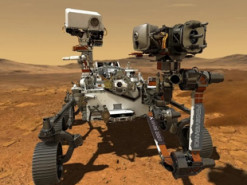 Марсоход Perseverance сделал снимок своей тени