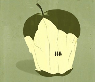 Apple требует запретить яблоко в логотипе норвежских политиков