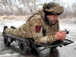 Студенти КПІ виготовлятимуть гусенично-колісні дрони для евакуації поранених