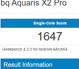 Испанский BQ Aquaris X2 Pro получит чипсет Snapdragon 660