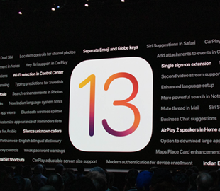 Apple выпустила вторую бета-версию iOS 13