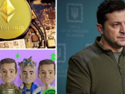 Цифрового Зеленского продадут на криптоаукционе для помощи ВСУ