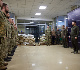 Володимир Зеленський зустрівся з військовослужбовцями Держспецзв’язку