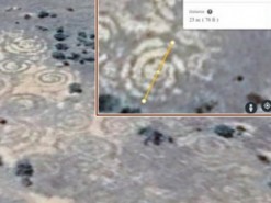 Вчені виявили загадкові символи на знімках Google Earth