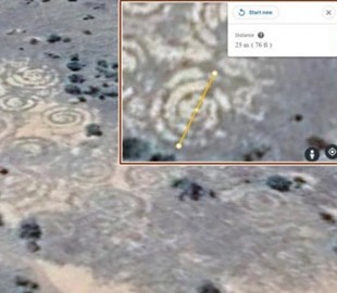 Вчені виявили загадкові символи на знімках Google Earth