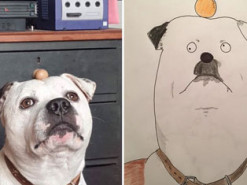 Британец собрал более тысячи долларов на благотворительность благодаря своему неумению рисовать