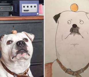 Британец собрал более тысячи долларов на благотворительность благодаря своему неумению рисовать