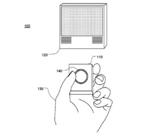 Apple запатентовала пульт от телевизора с Touch ID