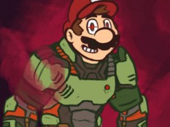 Пришельцы из DOOM напали на вселенную Марио