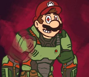 Пришельцы из DOOM напали на вселенную Марио