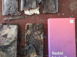 Xiaomi Redmi Note 7 Pro сгорел у пользователя на кровати