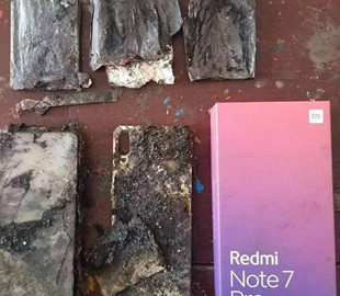 Xiaomi Redmi Note 7 Pro сгорел у пользователя на кровати