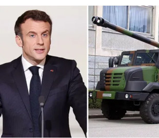 Новая партия французских Caesar отправилась в Украину: Макрон показал кадры погрузки вооружения
