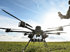 Український ударний гексакоптер "Вампір" показали бійці тероборони