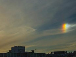 В Минске заметили редкое явление — «солнце с ушами»