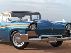 В сети показали, как могли выглядеть модели Tesla в 1957 году