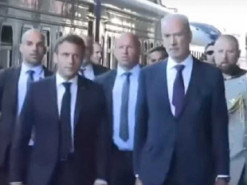 Макрон, Шольц і Драгі – вже в Києві: з'явилися перші кадри