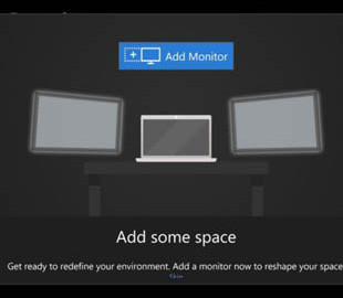 Microsoft готовит VR-приложение для расширения рабочего пространства