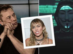 Ілон Маск продовжує "тролити" хакерів Anonymous: до чого тут Майлі Сайрус