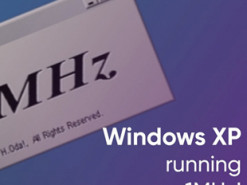 Windows XP запустили на процессоре с частотой 1 МГц