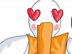 Автор интернет-мема "Гусь" нарисовала яркий и милый мультфильм ко Дню святого Валентина