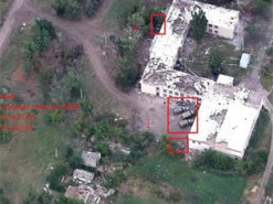 Мінус російський склад — ЗСУ знищили ворожі боєприпаси на Донеччині (ФОТО)