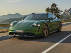 Porsche представила обновлённый электромобиль Taycan с дистанционной парковкой