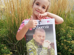 Як українські діти у Польщі радіють Залужному (фото)