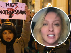 Полякова різко відреагувала на мітинги в росії проти мобілізації