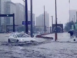 Tesla Model 3 научилась плавать