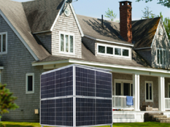 Украинцы создали солнечную электростанцию в виде куба