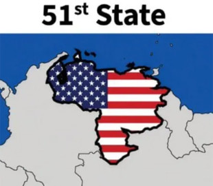 Трамп опублікував карту Венесуели з написом «51-й штат»