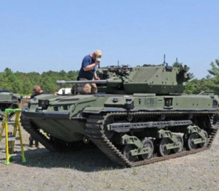 Армия США испытывает свои новейшие боевые машины на дистанционном управлении