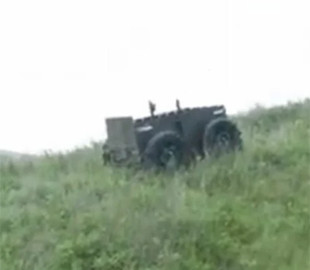 У Запоріжжі спроєктували наземний броньований дрон