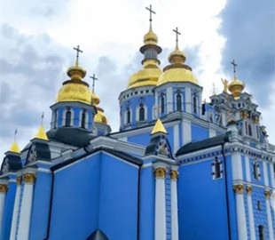 В сети показали, как выглядел Михайловский собор в Киеве до сноса в 1930-х годах. Уникальное фото