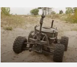 Розкриті технічні характеристики українського багатофункціонального наземного робота-камікадзе