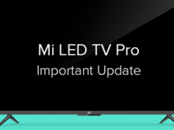 Xiaomi выпустила первое в истории обновление для своих телевизоров