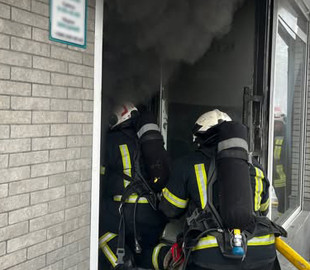 В Умані в офісі спалахнула зарядна станція