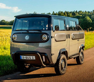 У Німеччині побудували перший модульний електромобіль Xbus