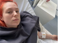 Тарабарова попала в больницу в Ивано-Франковске и показала фото под капельницами