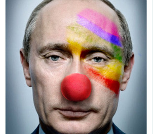 Росія пригрозила швейцарській газеті позовом через зображення Путіна у вигляді клоуна