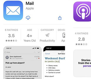 Apple разрешила поставить оценки своим приложениям