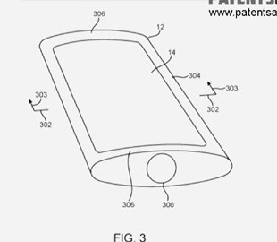 Apple запатентовала выпуклый iPhone