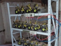 Китайцы устроили дома майнинг-ферму и крали электричество для добычи криптовалют