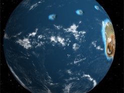 Программист показал, где был бы ваш город 750 миллионов лет назад