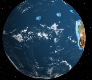 Программист показал, где был бы ваш город 750 миллионов лет назад