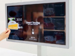 Sharp встроит прозрачные NFC-антенны в экраны дисплеев