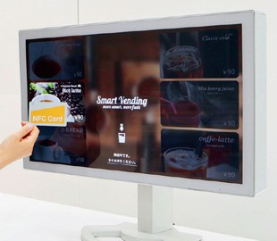 Sharp встроит прозрачные NFC-антенны в экраны дисплеев