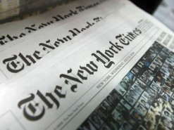 Акции New York Times "взлетели" после поста Цукерберга